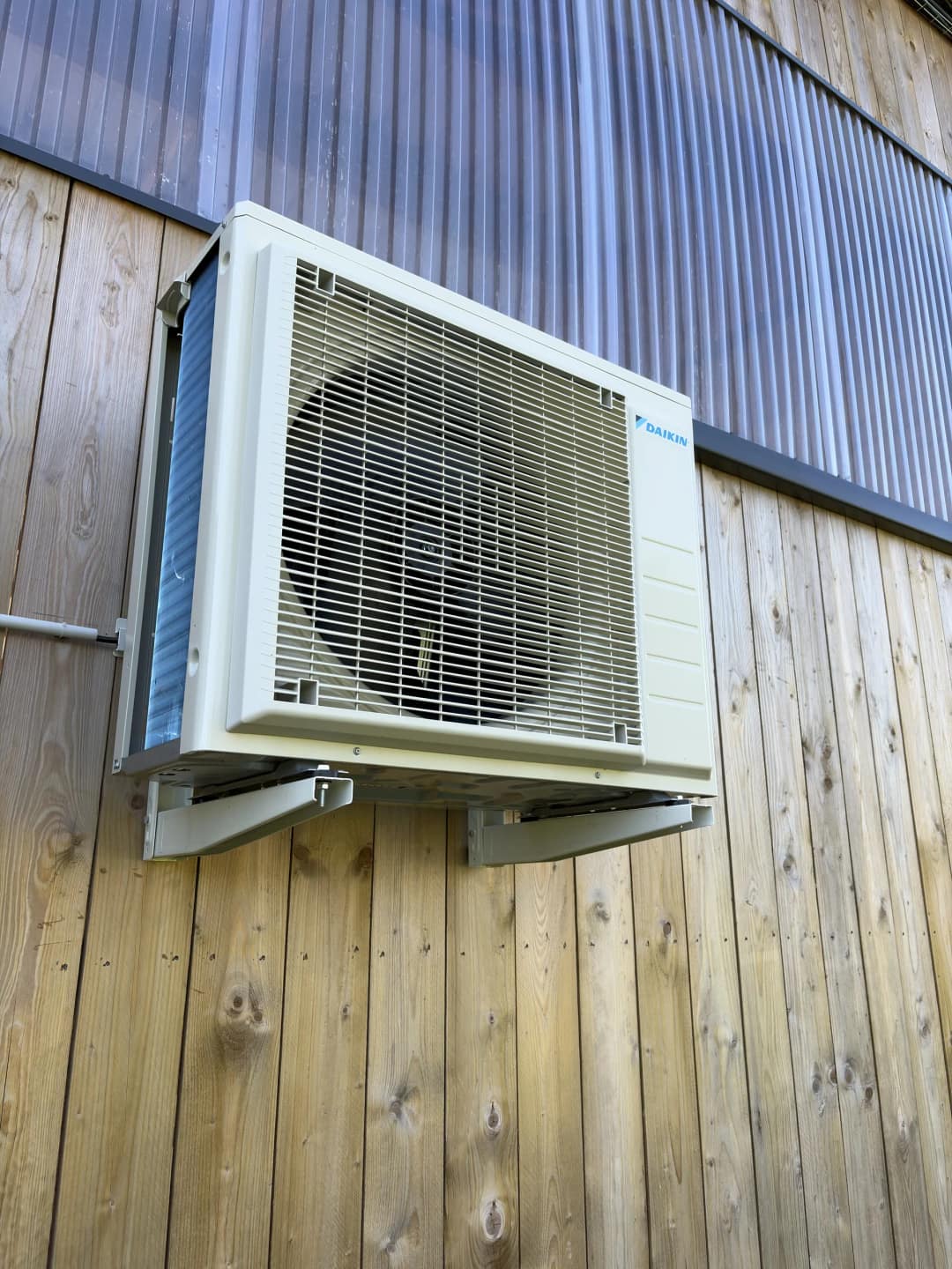 Pompe à chaleur posée par nos techniciens