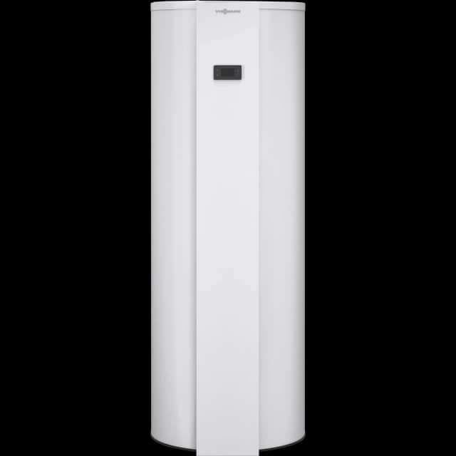 Ballon thermodynamique Viessmann Vitocal 060-A, modèle monobloc blanc à poser au sol