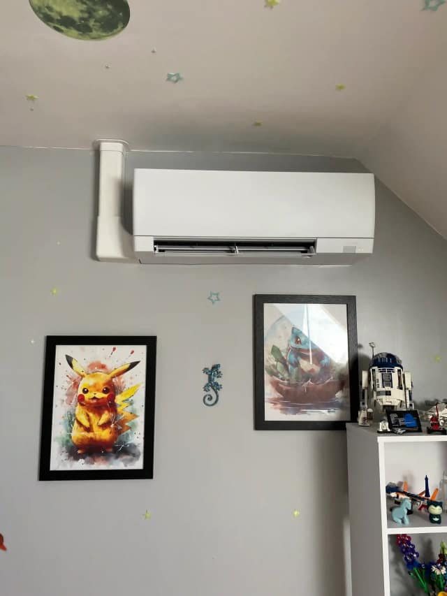 Climatisation réversible posée par nos techniciens