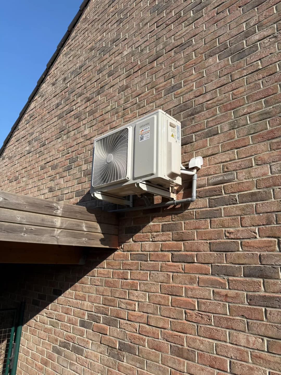 Pompe à chaleur posée par nos techniciens