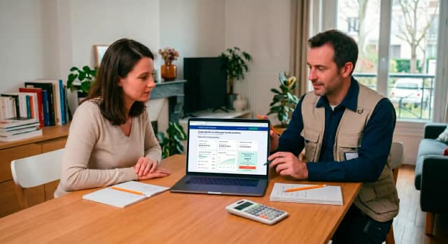 Simulation aides reste a charge pour pac air eau a douai