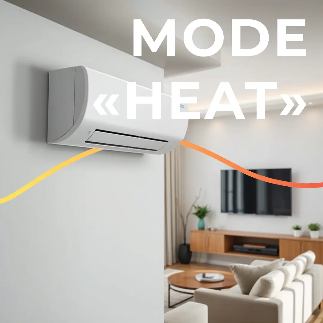 Explication du mode Heat sur une climatisation par SEGIA Énergies