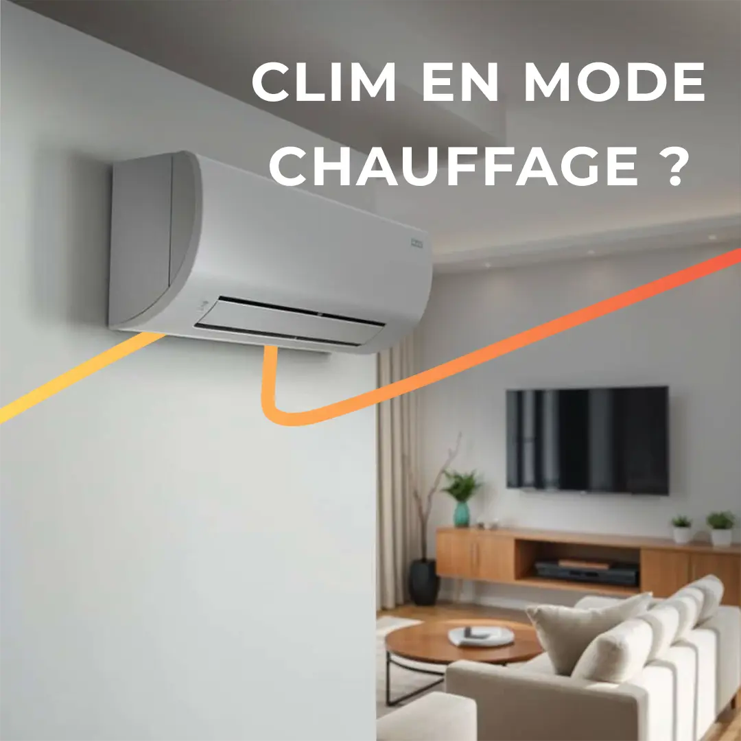 Climatiseur en mode chauffage en permanence conseils de SEGIA Énergies