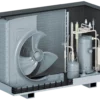 Schéma de l'intérieur d'une unité éxteirure de la Pompe à Chaleur Air/Eau Split Vitocal 222-S