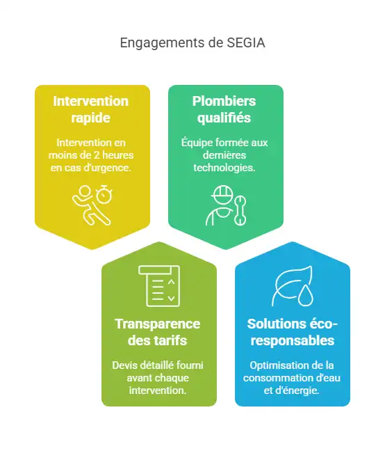 Pourquoi choisiri SEGIA en plombier à Douai : 4 raisons simples