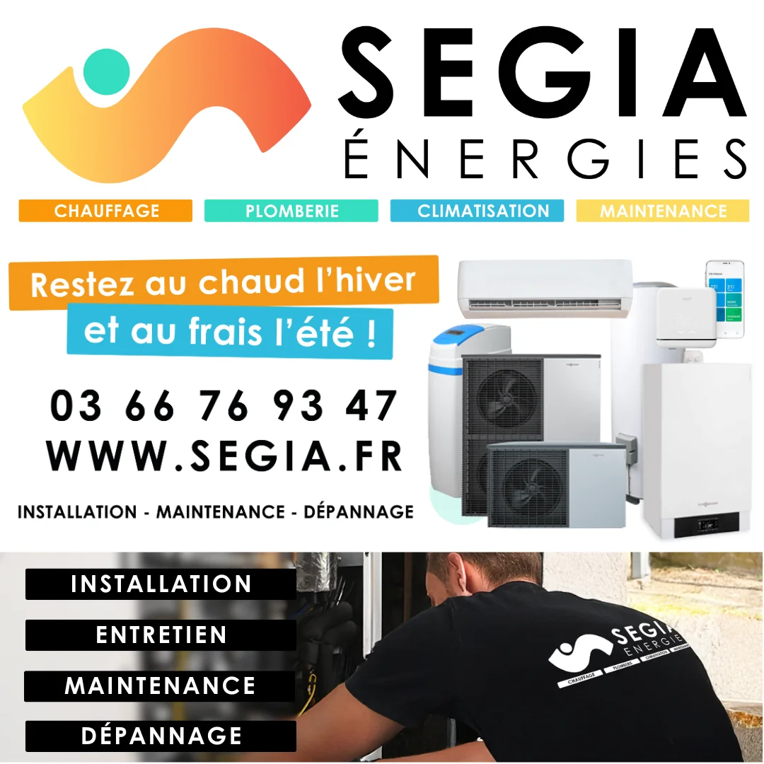 Présentation de Segia Énergies, spécialiste en chauffage et plomberie à Douai