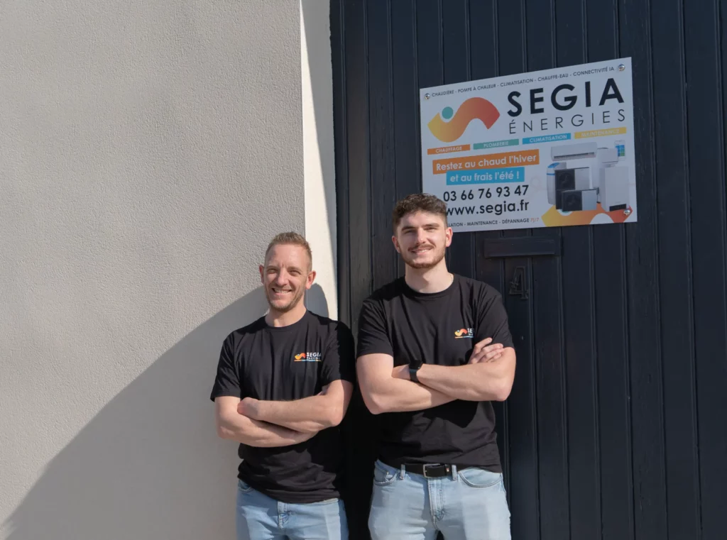 photo de geoffrey et anthony, les dirigeants de segia à douai